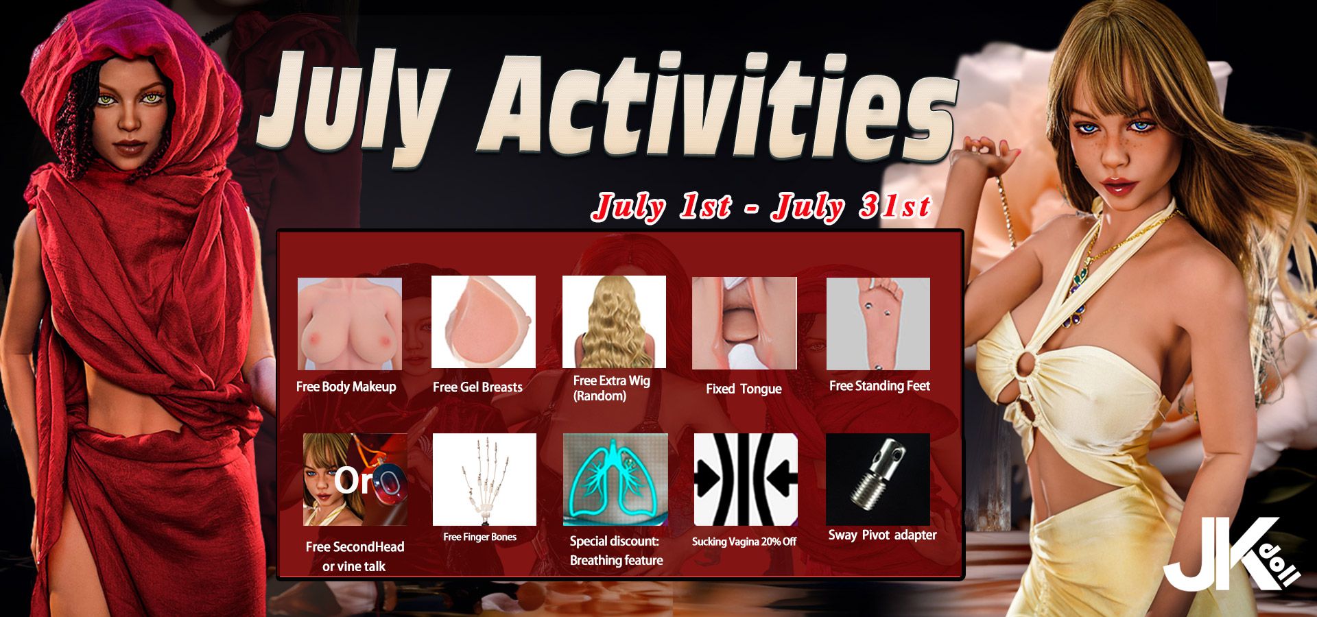 JK Doll July Promotion